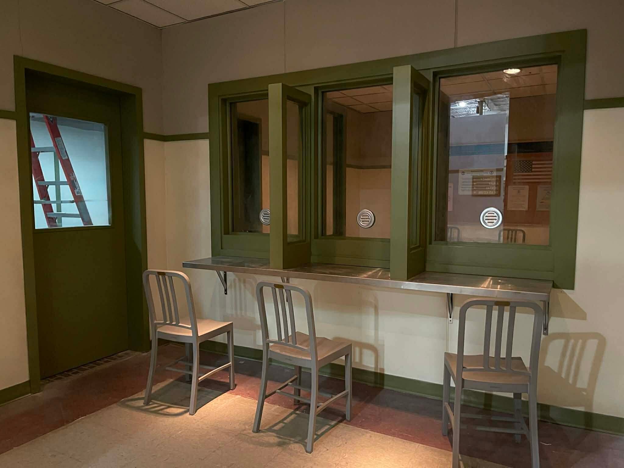 Institutional interior painting by Carlson Painting Co. at a juvenile detention facility, demonstrating high-quality finishes for government and secure professional environments.