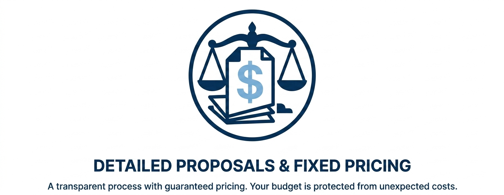 Guaranteed Fixed Pricing Icon - Transparent Proposals and Commercial Budget Protection by Carlson Painting Co. Guaranteed Fixed Pricing Icon - Transparent Proposals and Commercial Budget Protection by Carlson Painting Co.